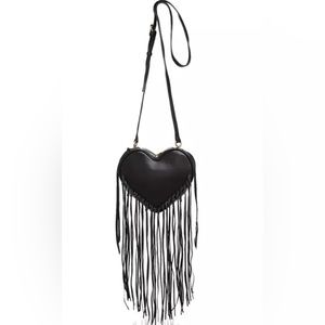 Rebecca Minkoff Heart Fringe Crossbody